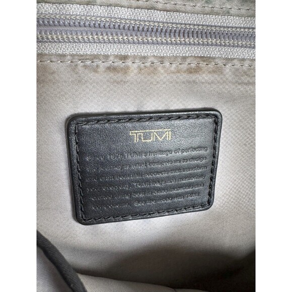 Tumi Womens Small Black Nylon Zip Compartment Voyageur Dori Backpack Bag Work - Picture 5 of 8